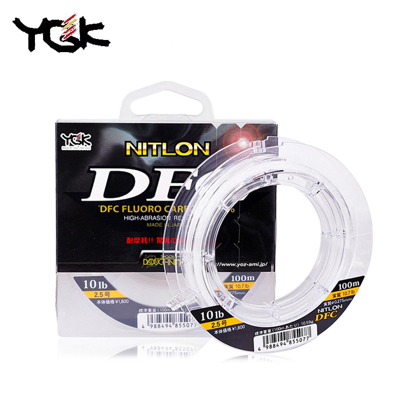 Fluorocarbon Line - خيط صيد YGK أصلي من الكربون