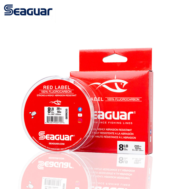 Fluorocarbon Line - خيوط صيد SEAGUAR Red Label بطول