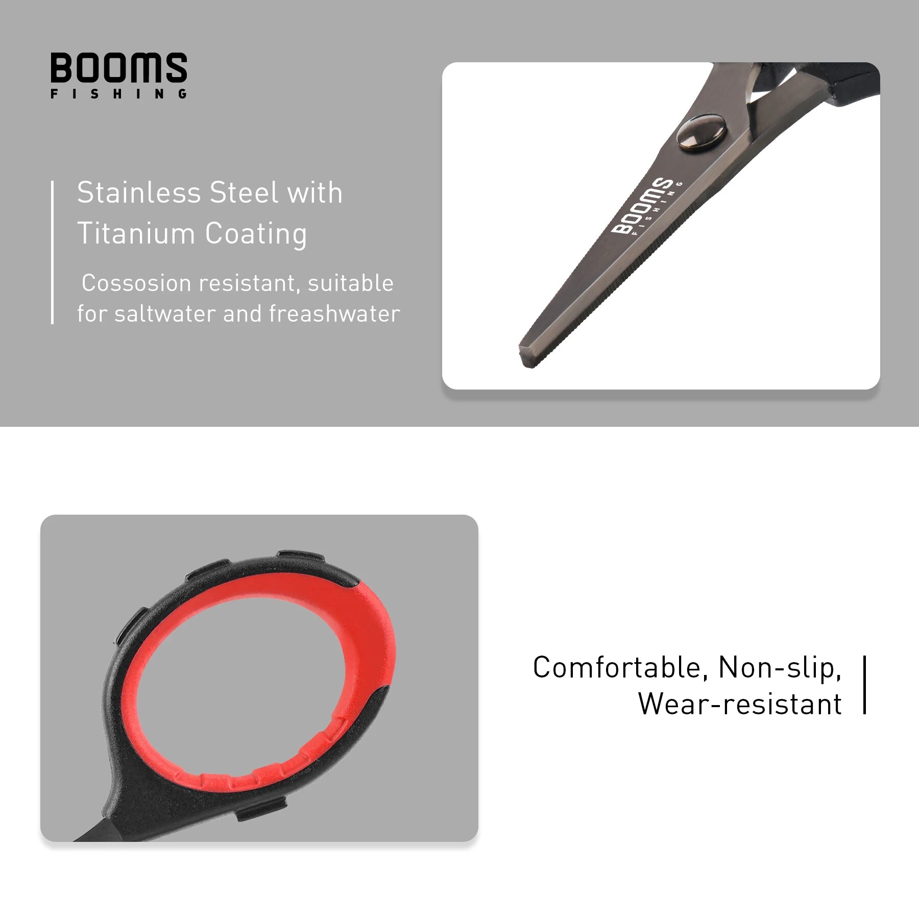مقصات أسلاك جديلة S05 من Boms  - مراجعة Monofilament Line وسعره