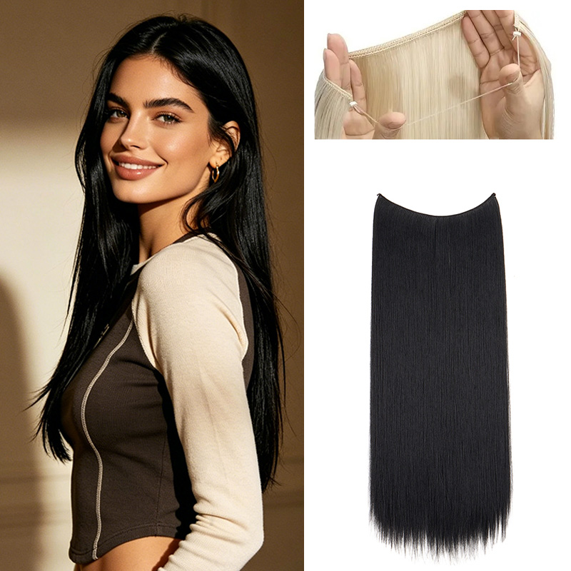 وصلة شعر صناعية طويلة ومستقيمة - مراجعة Tippet Line وسعره